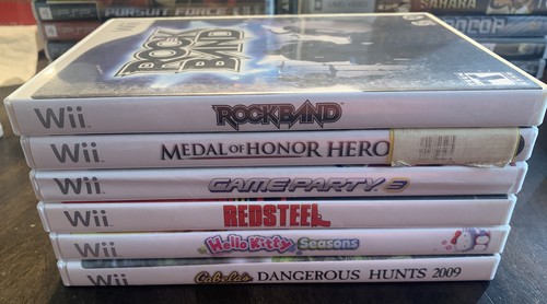 Nintendo wii game lot - wii,